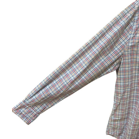 Johnnie-O‎ Shirt Men's Plaid Long Sleeve Button-Up Casual Size Large - Picture 5 of 10